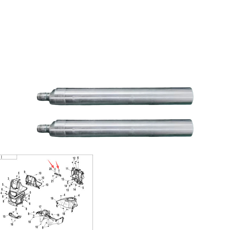 450MT Windshield bracket accessories (reduce sway)