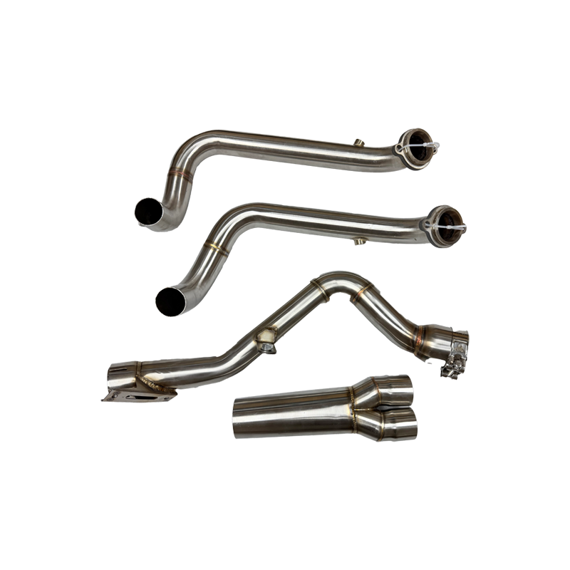TRK902/X Headers & Mid-Pipes (De Cat)