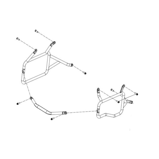 Kove 800X SIDE BOX BRACKET（OEM）