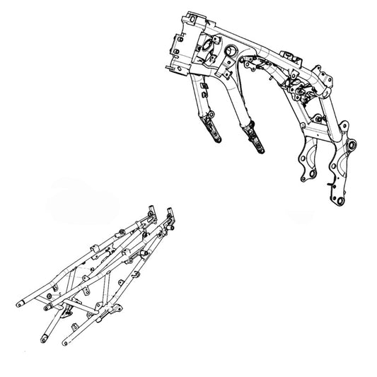 800MT-X FRAME (OEM）