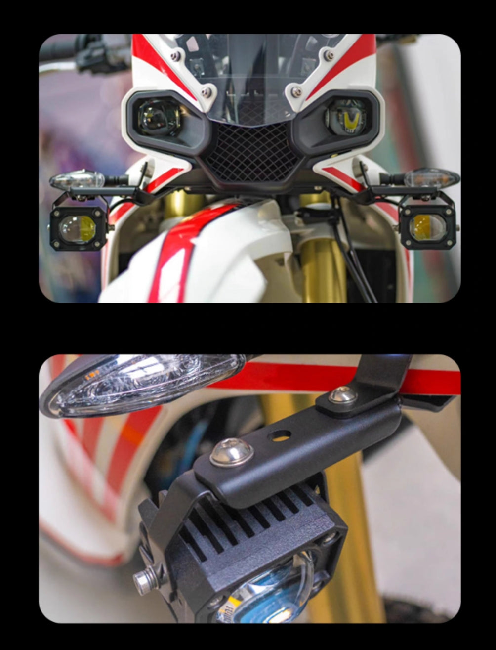 450RALLY Auxiliary light bracket