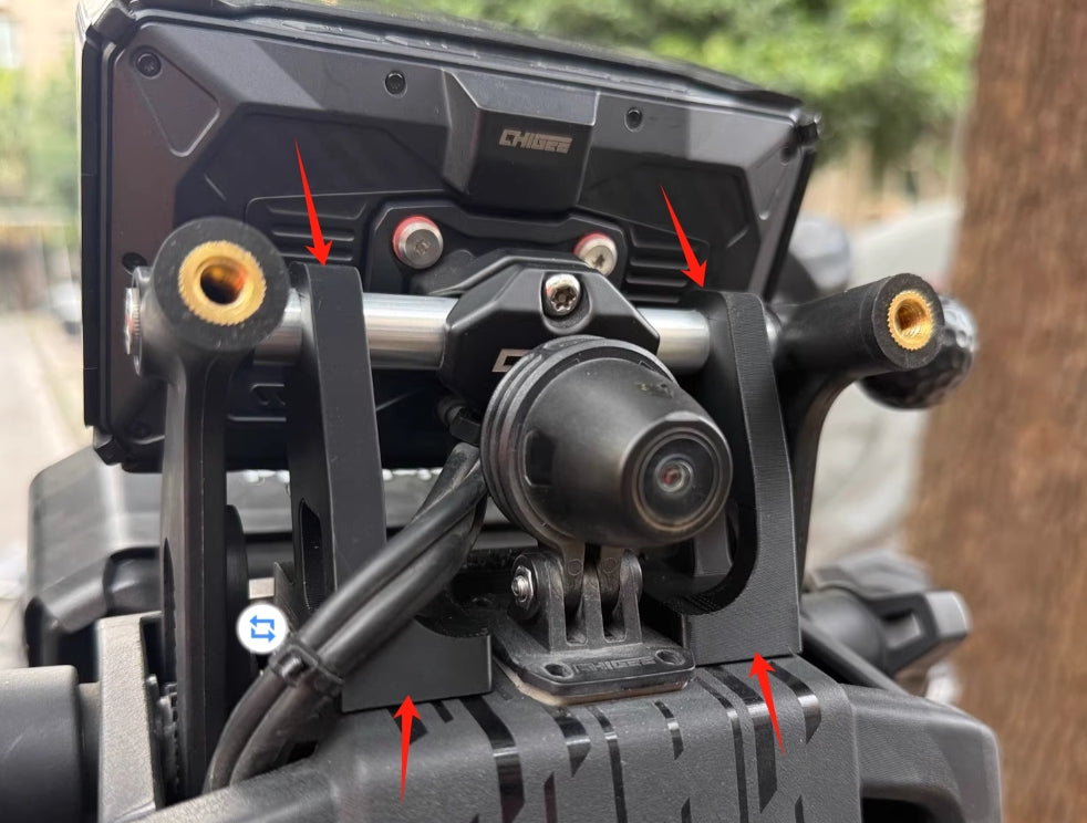 450MT Windshield bracket reinforcement