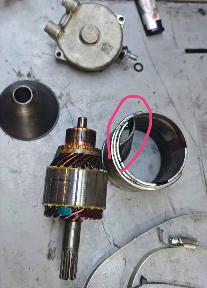 450RALLY Starting Motor Assy（strengthen）