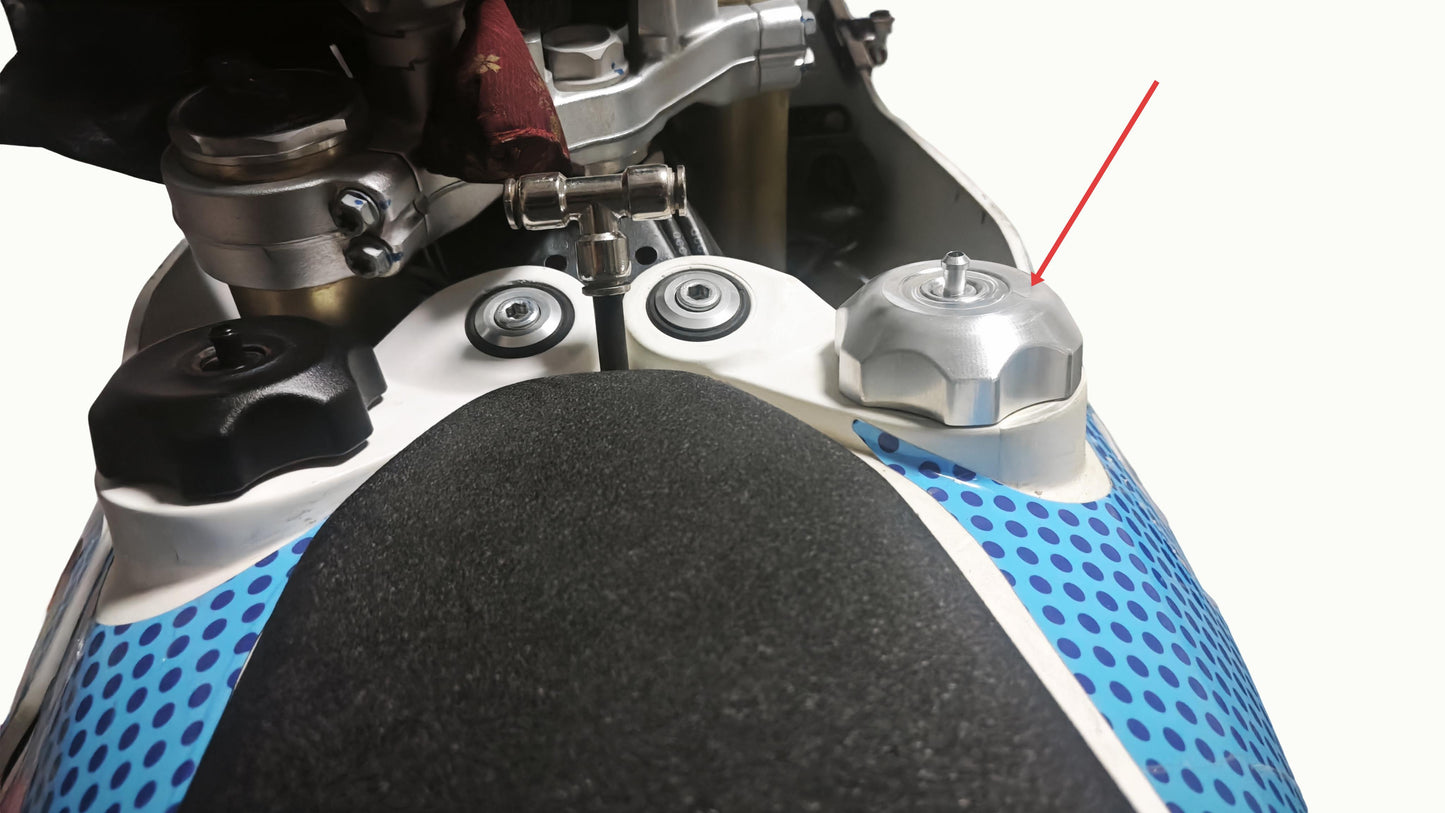 450RALLY Fuel tank cap （Magnetic lock）