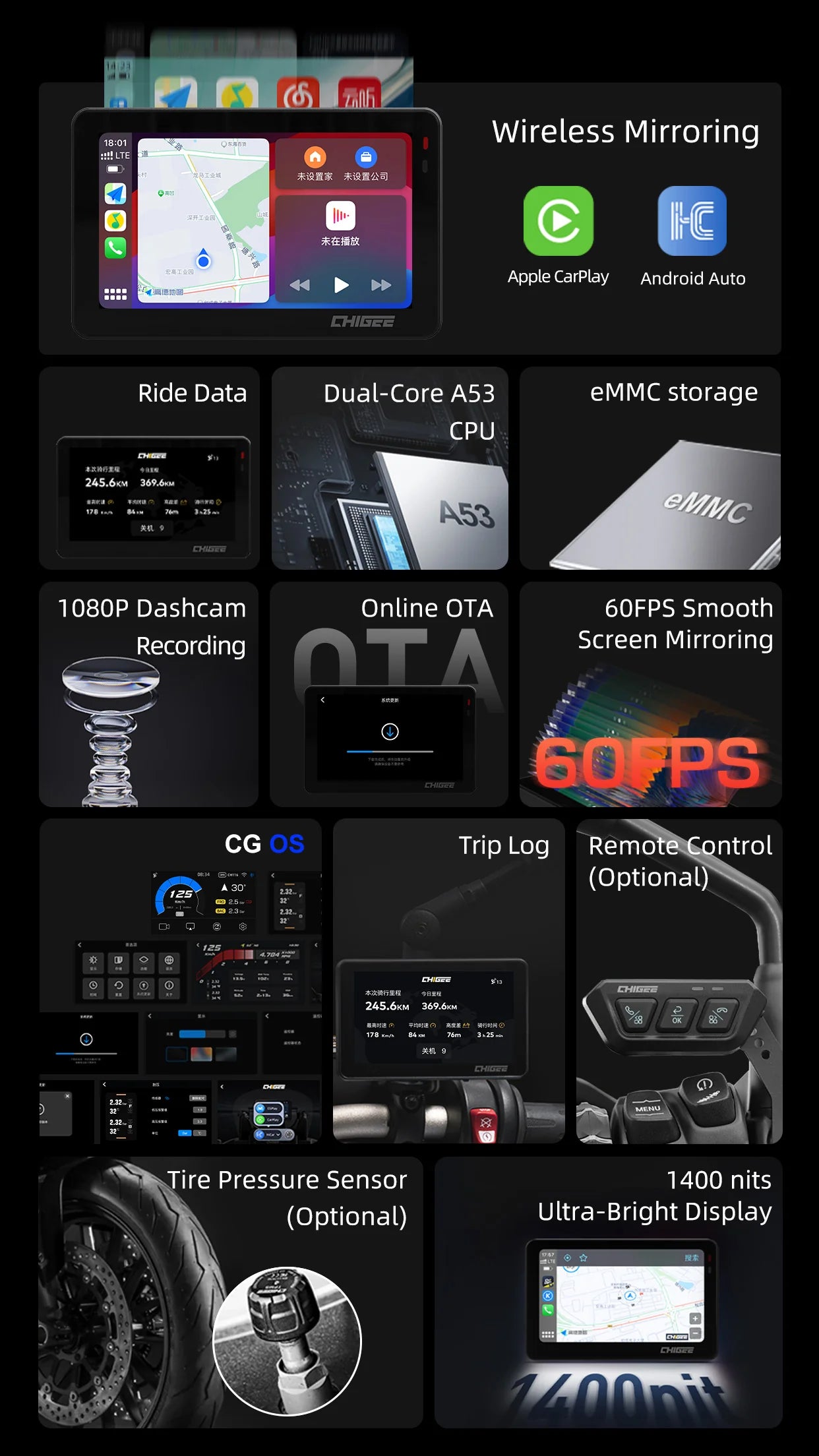 450MT Smart Riding Display （XR-2）