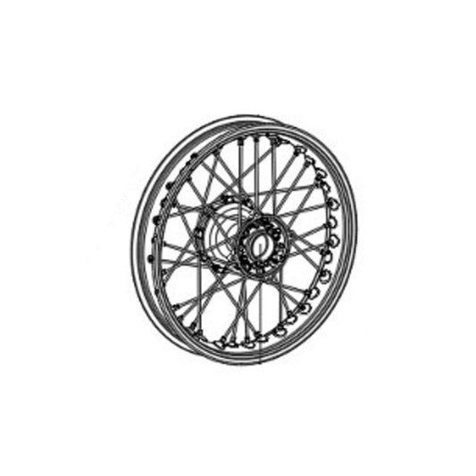 Kove 800X -rally  wheel hub