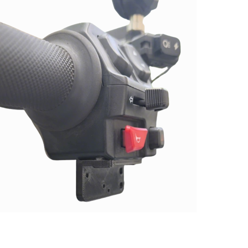 Kove 800X Auxiliary light switch bracket (A)
