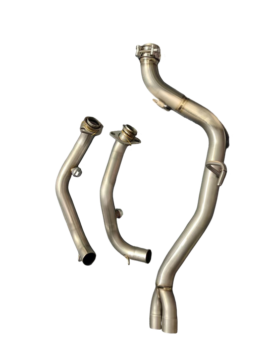 TRK702/X Titanium exhaust