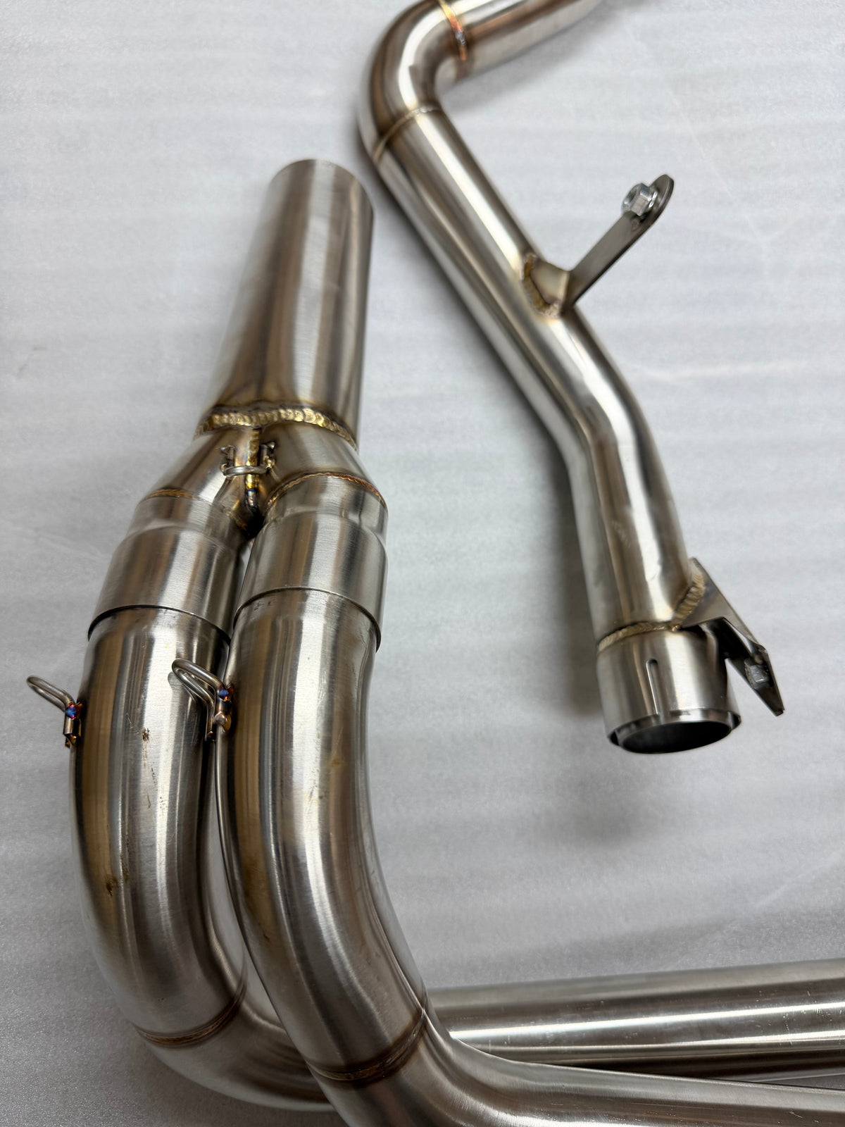 TRK902/X Headers & Mid-Pipes (De Cat)