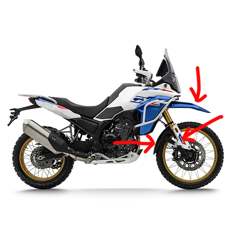 Kove 800X Fork Guards （OEM）