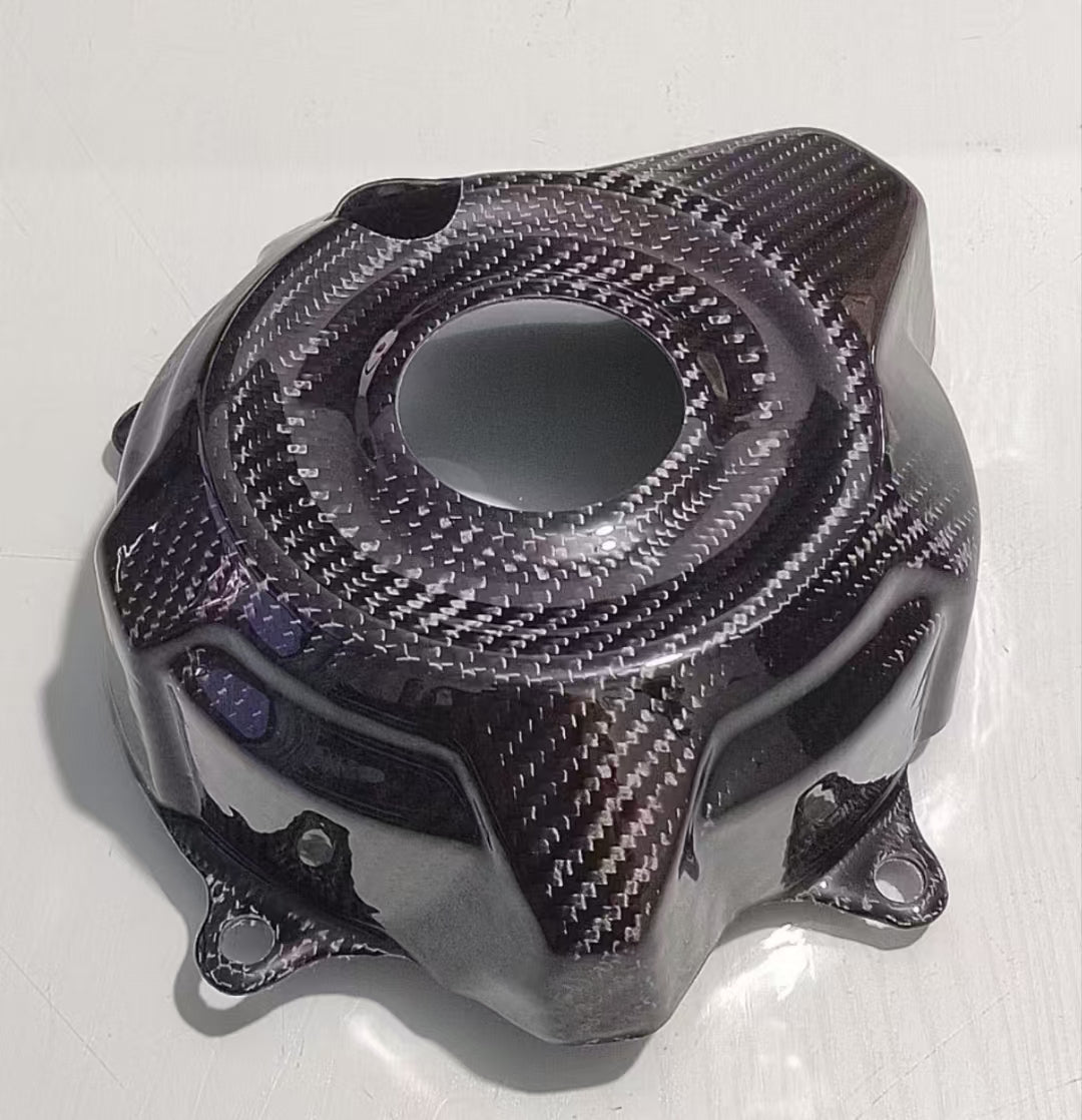 450MT Engine plastic protective cover（carbon fiber）