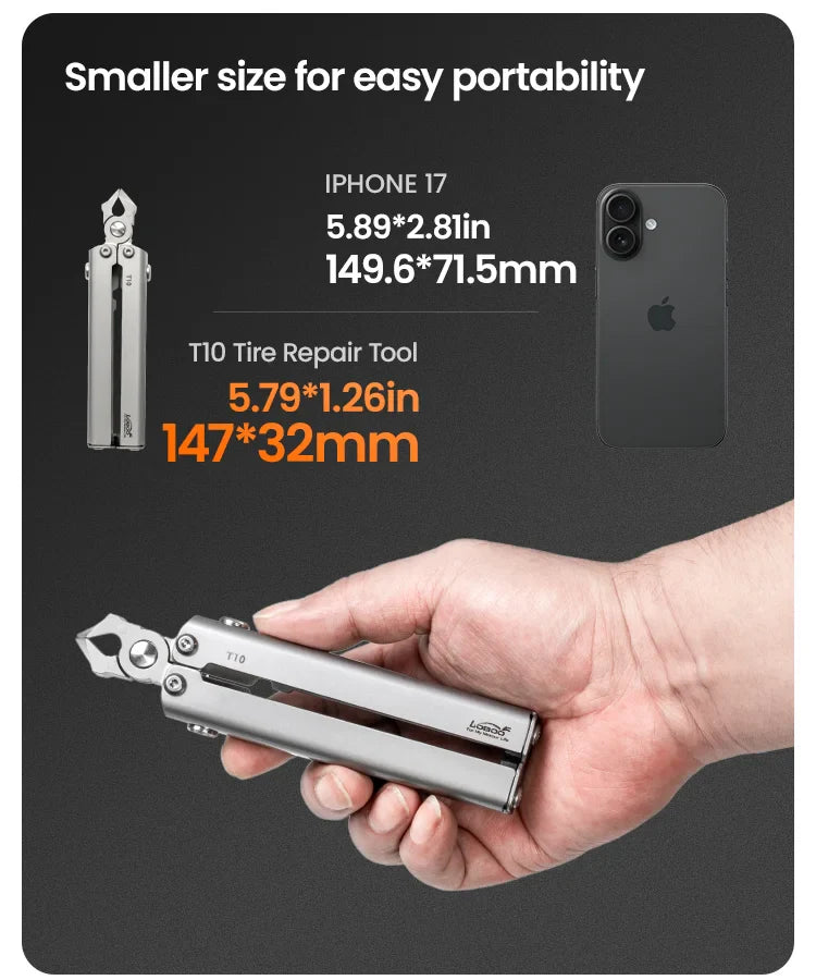 LOBOO Tubeless Tire Repair Tool