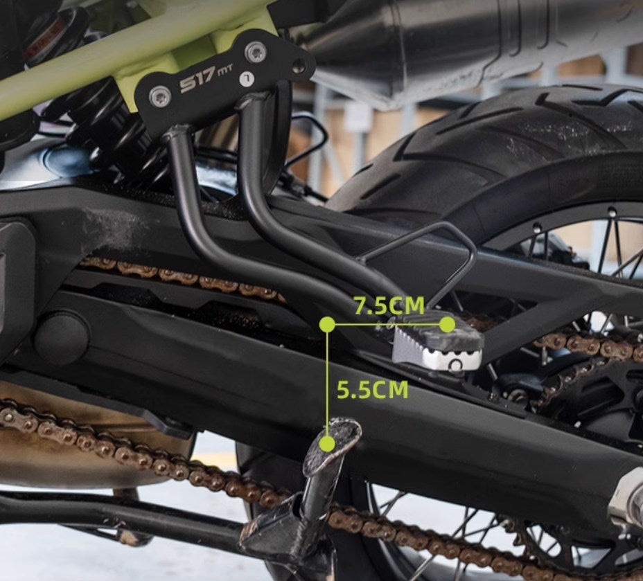 DSX900 Passenger pedals (improvement)