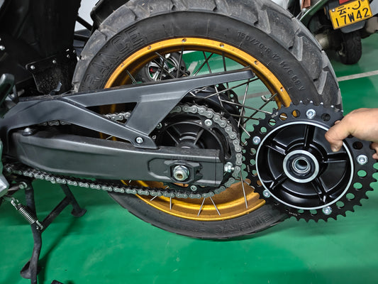DS525X rear sprocket （Solve the problem of loose screws）