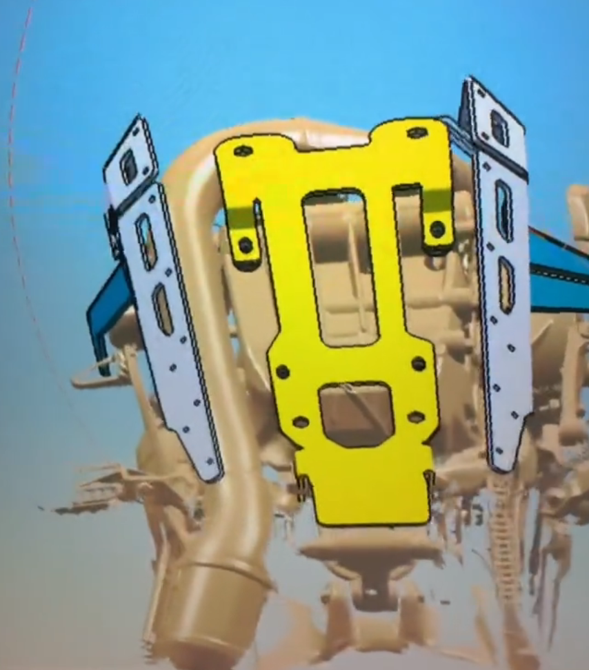 Kove 800X  engine protection (E model)