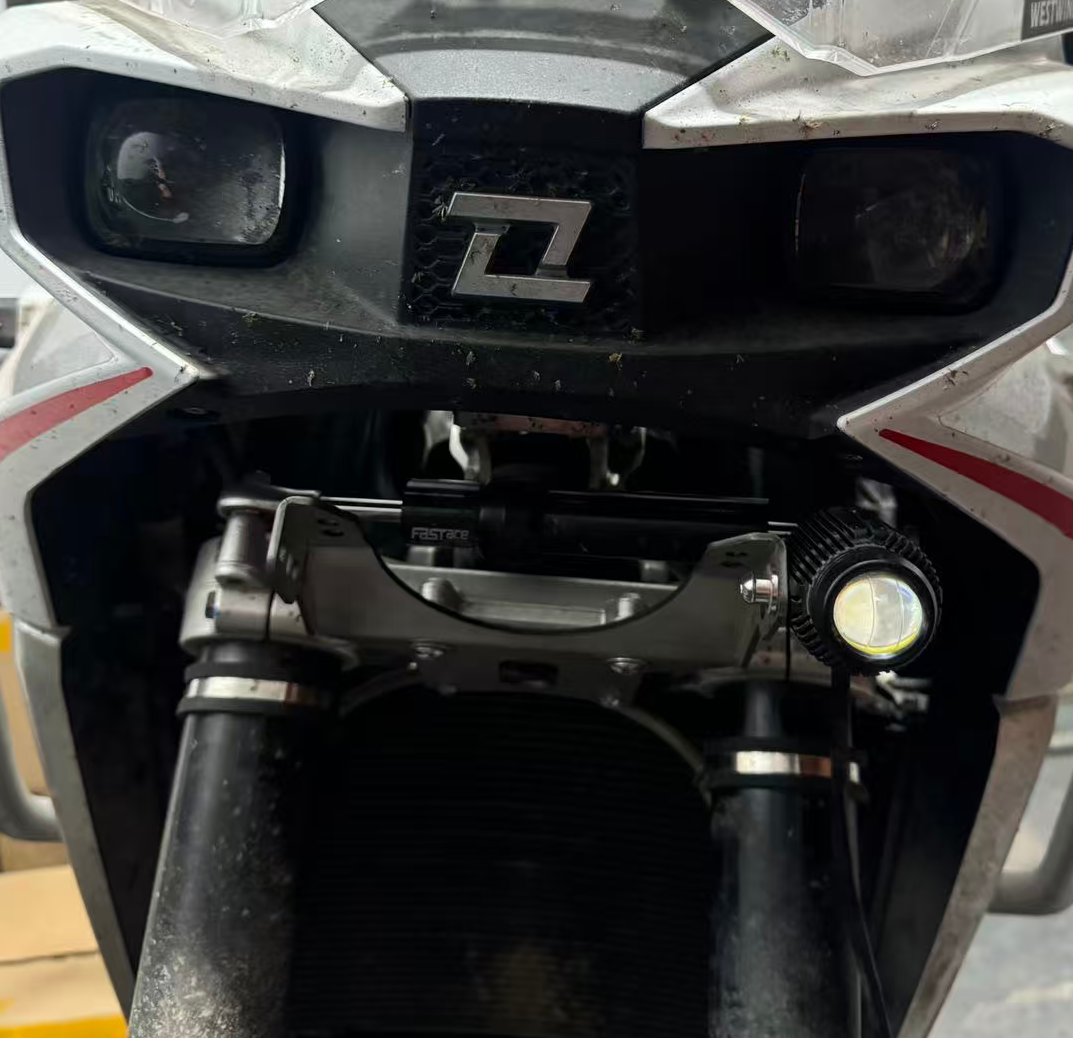 Kove 800X Auxiliary light bracket