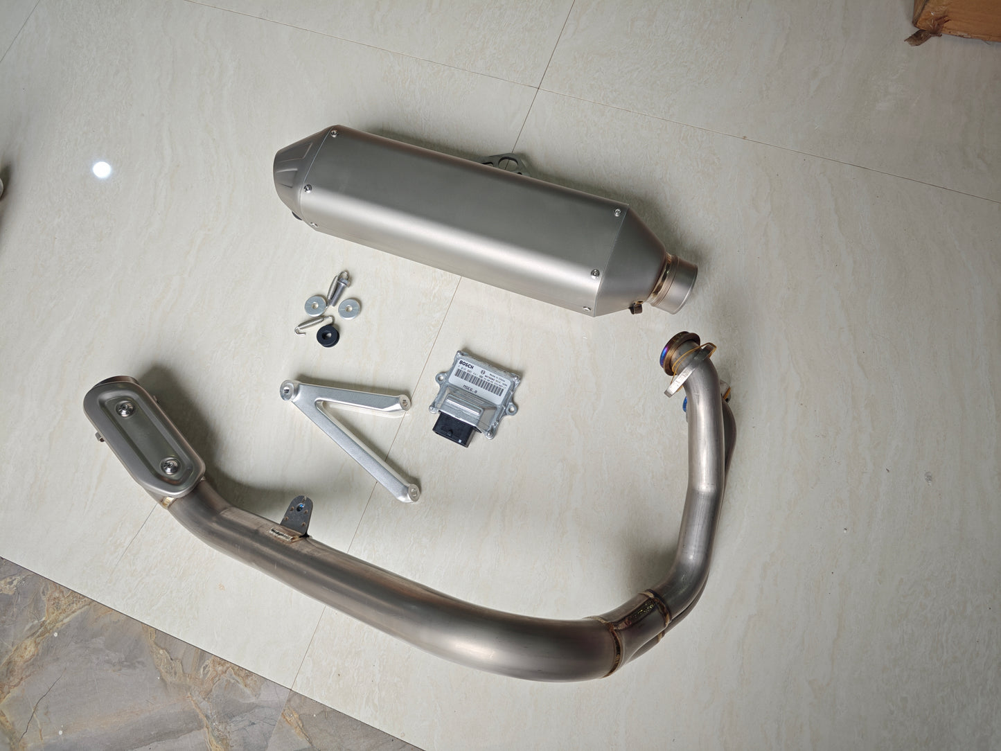 Kove 800X Titanium alloy exhaust + ECU (original)