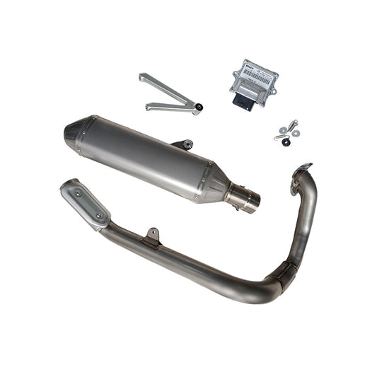 Kove 800X Titanium alloy exhaust + ECU (Aftermarket)