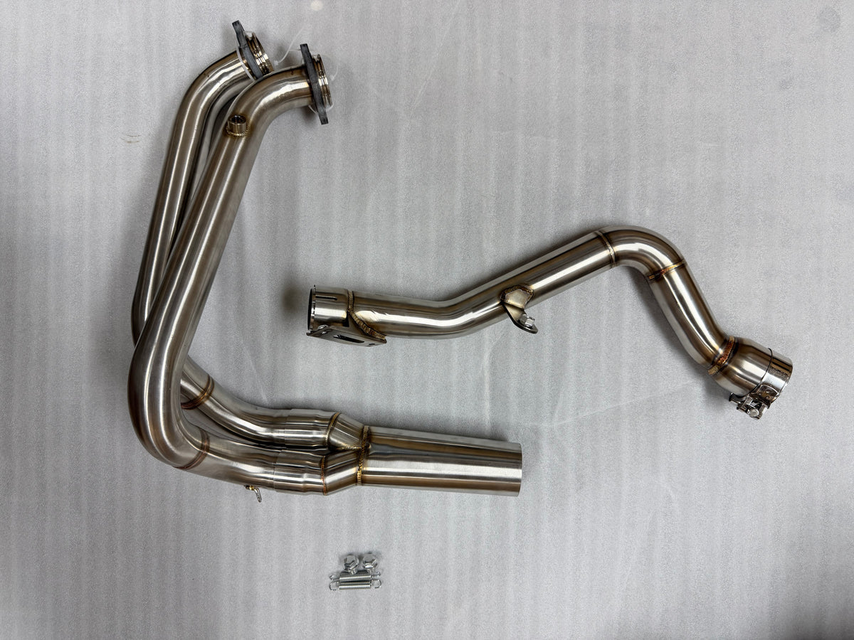 TRK902/X Headers & Mid-Pipes (De Cat)